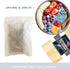 Butterfly Pea Flower Tea Bags, 40 Teabags Premium Dried Butterfly Pea Tea Blue & Purple Tea Natural Taste, GMO Free, Eco-Conscious Tea Bags...