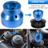 Fuel Filter/Oil Filter Socket 24mm / 36mm Reversible Fuel Filter Cap Remover and Installer Assistant for 2003-2010 6.0L / 6.4L Ford Powerstroke Di...