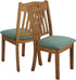 Stretch Jacquard Chair Seat Covers Set of 4, Removable Washable Dining Chair Covers Anti-Dust Dining Room Chair Covers Seat Cushion Slipcovers (4,...