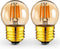 3 Watt Dimmable Low Wattage LED Bulbs Equivalent to 25 Watt Light Bulbs,E26 Standard Base G40 Small Globe Light Bulbs,2200K Warm Light for Bedroom...