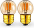 3 Watt Dimmable Low Wattage LED Bulbs Equivalent to 25 Watt Light Bulbs,E26 Standard Base G40 Small Globe Light Bulbs,2200K Warm Light for Bedroom...