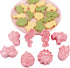 Cactus Cookie Cutter with Plunger Stamps,8 Piece Tropical Beach Themed Biscuit Cutter,3D Pineapple, Flamingo, Monstera Leaf and Palm Tree-Cracker ...