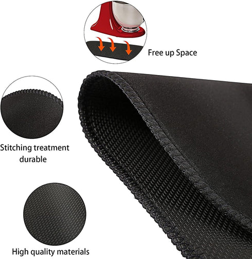 Heat Resistant Mat for Air Fryer,Heat Resistant Pad Countertop Protector Mat Kitchen Appliance Mats with Sliding Function,Coffee Maker Mat for Cou...