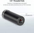 SMALLRIG Standard 15mm Micro Rod 1.5 Inches Long with 1/4" Male Female Thread for Clamp Mount - 915...
