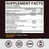 Collagen Peptides Complex, Type I, II, III, 2025 MG, Hydrolyzed Multi Collagen, VC, Biotin, HA, Turmeric & Black Pepper, for Skin, Hair, Nails, Jo...