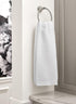 Moen Halle Brushed Nickel Moen MY0386BN Halle Single Post Bathroom Hand Towel Ring, MY0386BN...