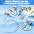 B-7000 Glue Clear for Rhinestone Crafts, Jewelry and Bead Adhesive B7000 Semi Fluid High Viscosity Glues for Clothes Shoes Fabric Cell Phones Scre...