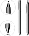 2 in 1 Stylus Pens for iPad,Universal Touch Screens High Sensitive & Precision Capacitive Disc Tip Pen Stylus for Samsung/Galaxy/Kindle/Tablet/Com...