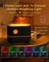 Flame Diffuser for Essential Oil, 7 Color Flame Light Intensity Modes and 2 Adjustable Cool Mist Setting Aromatherapy Diffusers Air Humidifier, 20...