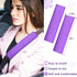 10 Pcs Leather Steering Wheel Cover for Women Cute Car Accessories Set with Seat Belt Shoulder Pads Seatbelt Covers Cup Holders Bling Start Button...