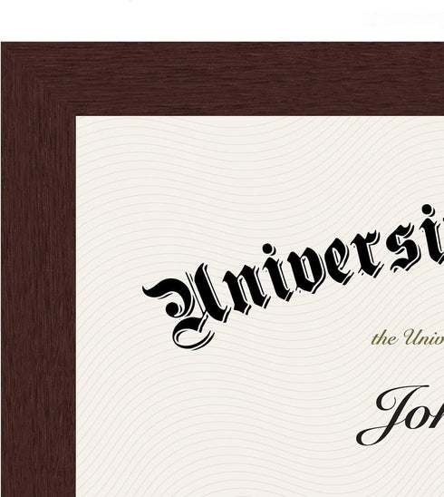 Americanflat 8.5x11 Diploma Frame with Shatter-Resistant Glass - Document Frames with Engineered Wood - Legacy Collection - Certificate Frame for ...