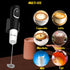 Milk Frother Coffee Mixer Handheld, Rechargeable Coffee Grinder, Frother Whisk, Mini Blender and Electric Mixer Coffee Frother for Frappe, Latte, ...