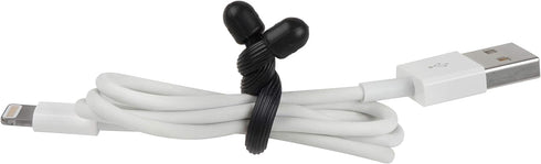 Nite Ize Original Gear Tie - 3-Inch Reusable Rubber Twist Tie - Reusable Gear Ties - Electric Cord Organizers - Twist Ties for Cords - Reusable Zi...