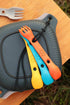UCO Mini Spork Camping Combo Spoon-Fork Utensil For Kids, 3 Pack...