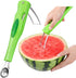 Premium Watermelon Cutter - 3 in 1 Watermelon Cutter Slicer Tool - Foldable Watermelon Slicer - Fruit Cutter for Kitchen Gadgets - Stainless Steel...