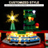 cooldac Light Kit for Lego 40338 Creator Christmas Tree, Lighting Kit Compatible with Lego 40338 Without Building Block Model-Remote Control Versi...