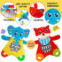 Baby Teething Toys | Crinkle Baby Toys | Cuddly Snuggle Teether, Black and White Soother Towel BPA Free Plush Sensory Teethers Toys for Newborns, ...