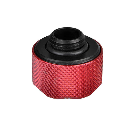 Thermaltake Pacific Red 4 Build-In O-Rings C-ProG1/4 PETG 16mm OD Compression Fitting CL-W209-CU00RE-A...