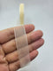 Cream Sheer Organza Ribbon 5/8" Silky Soft Fabric Ribbons Chiffon Packing Ribbon Shimmer Organza Sheer Ribbon for Gift Wrapping Decorating Valenti...