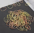 200 Pcs Small Paper Clips Rose Gold Heart Paper Clip Bookmark Clips for Wedding Home Office School, Gifts Idea (Mini, 200 Pcs, Rose Gold)...