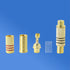 PNGKNYOCN RCA Audio Connector, Screws Audio Video AV Stereo Female Jack with Spring Coaxial Audio Gold Plated Solder Adapter ?4-Pack?...