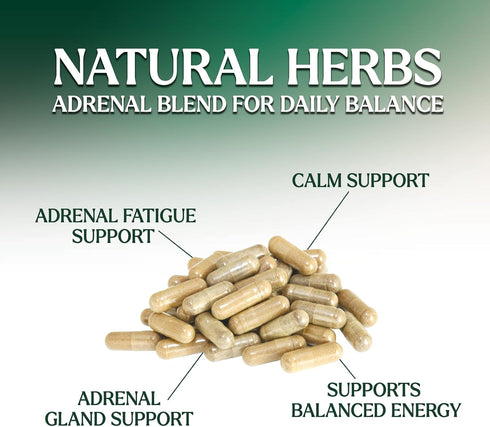 Adrenal Support Supplements Cortex Complex, Best Energy Supplement, Supports Cortisol Health & Energy Levels, Daily Ashwagandha for Women & Men, S...