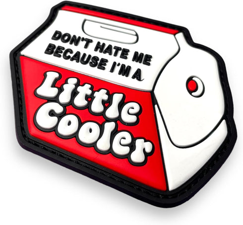 Little Cooler Creative Humor Military Tactical Morale Patch - Funny Tactical Patches, PVC Rubber Hook & Loop Fastener, Patches for Backpacks, Mili...