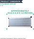 Think Crucial Replacement Air Purifier Filter – Compatible with Idylis Part # 560885 Filter – Fits Idylis F, AC-38 Models – Bulk (1 Pack)...