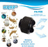 HQRP Inner & Outer Circular Filter Set compatible with Bissell Easy Vac 31033, 3120, 3120-2, 31202, 31203, 3130, 3130A, 3130B, 31031, 31032 Vacuum...