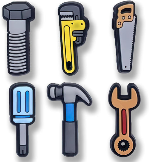 11 Pcs Repair Tools Shoe Charms, Shoe Decoration Party Gifts For Boys, Girls, Kids, Women. (11Pcs Repair)...