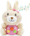 HAPTIME Baby Bunny Musical Toys, Newborn Girl Soft Plush Stuffed Animal, Infant Light Music Tummy Time Toy, 1st Birthday Baby Girl Shower Gift for...