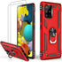 LUMARKE for Galaxy A51 5G Case with Screen Protector,Pass 16ft. Drop Tested Military Grade Protective Phone Cover with Magnetic Ring Kickstand Com...