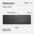 HP 230 Wireless Mouse and Keyboard Combo - 2.4GHz Wireless Connection - Long Battery Life - Durable & Low-Noise Design - Windows & Mac OS - Adjust...