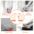 2 Pairs Gel Metatarsal Pads Men Women Honeycomb Fabric Forefoot Pads High Heels Comfort Pads Soft Ball of Foot Cushions Inserts for Pain Relief No...