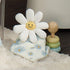 Lambs & Ivy Sweet Daisy Lovey White Flower Plush Security Blanket...