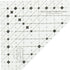 Antler Quilt Design Mini Simple Folded Corners Ruler...