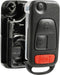 Key Fob Keyless Entry Remote Flip Shell Case & Pad...