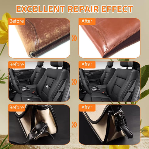 35g Leather Glue, Super Glue for Leather, Strong Bond for Repair & DIY, Permanent Clear Special Adhesive for Leather Shoes, Purses Bags, belt, Wat...