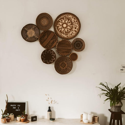 FINGERINSPIRE Large Sun and Moon Stencils 11.8x11.8 inch Stars Stencil Plastic Sun Moon Flower Pattern Stencil Reusable Mandala Sun Moon Stencils ...