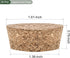 YOKIVE 25 Pcs Tapered Cork Plugs, Wooden Wine Bottle Stoppers, Replacement for Jars Test Tubes (43x38x17.5mm)...