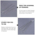 Hemobllo Stainless Steel Micro Lab Sampling Scoop Experiment Spoons Micro Medicine Spoons Reagent Laboratory Sampling Spoon Set 6PCS...