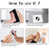 Ink Pad, 5x4'' Washable Non-Toxic Ink Stamp Pad for Baby Footprint Handprint, Black...