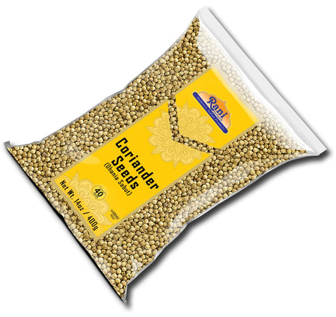 Rani Coriander (Dhania) Seeds Whole, Indian Spice 14oz (400g) ~ All Natural | Gluten Friendly | NON-GMO | Vegan | Indian Origin...