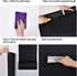 Mecpar Black Contact Paper 17.71 in × 16.4 Ft Durable Black Wallpaper Black Peel and Stick Wallpaper Self-Adhesive Removable Decorative Film Roll ...