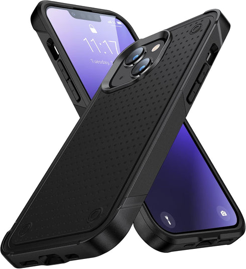 Designed for iPhone 14 Case iPhone 13 Case 2 in 1 Gift Militay Grade Drop Protective Rugged Heavy Duty Cover Shockproof Case for iPhone 14 Phone C...