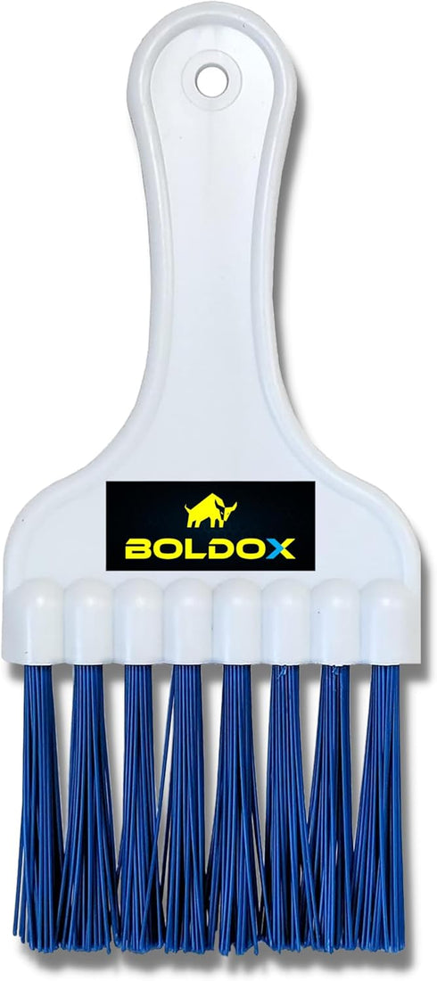 AC Coil Brush Fin Cleaner for Air Conditioner - Whisk Brush Fin Combs for A/C Cleaning - Condenser Brush for Refrigerator Coil Cleaning - Condense...