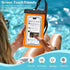 5 Pack Waterproof Phone Pouch IPX8 Universal Waterproof Case Dry Bag Phone Protector for iPhone 15 14 13 12 11 Pro Max Plus XS XR X 8 Galaxy S23 S...