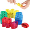 KIDMEN 2 Holes Pencil Sharpener,Pencil Sharpener for Kids,Pencil Sharpener Handheld-12 Pack...