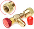 R410A Refrigerant Charging Valve 1/4'' - 5/16'' Copper Flow Control Valves,can Opener for Charging Hose...