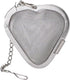 HIC Heart Shaped Loose Tea Leaf Strainer and Herbal Infuser, 18/8 Stainless Steel, Mesh Tea Ball, 2.5-Inch...